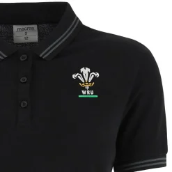 Wales Rugby Union Polo Shirt 2024 Womens