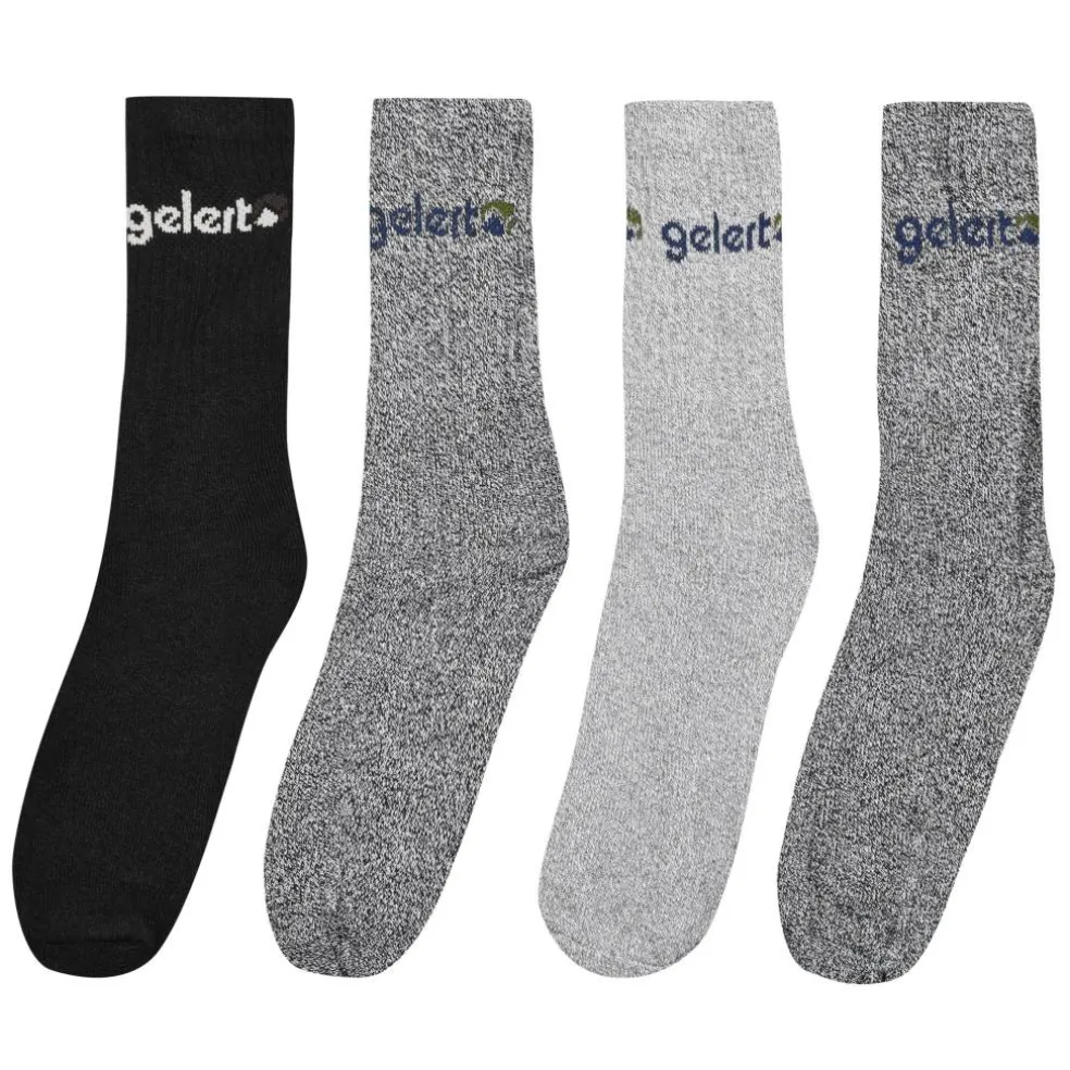 Walking Boot Socks 4 Pack Mens Size 7-11