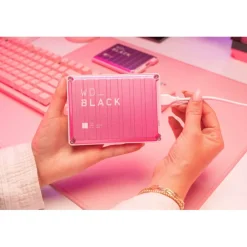 WD_BLACK P10 (Pink) 2TB Game Drive Portable External Hard Drive