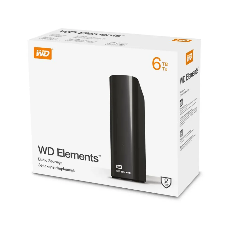 WD 6TB Portable External Hard Drive