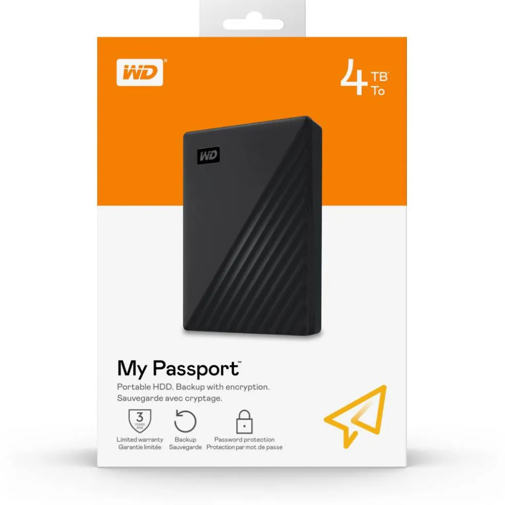 WD 5TB Portable Hard Drive WDBPKJ0050BBK-WESN