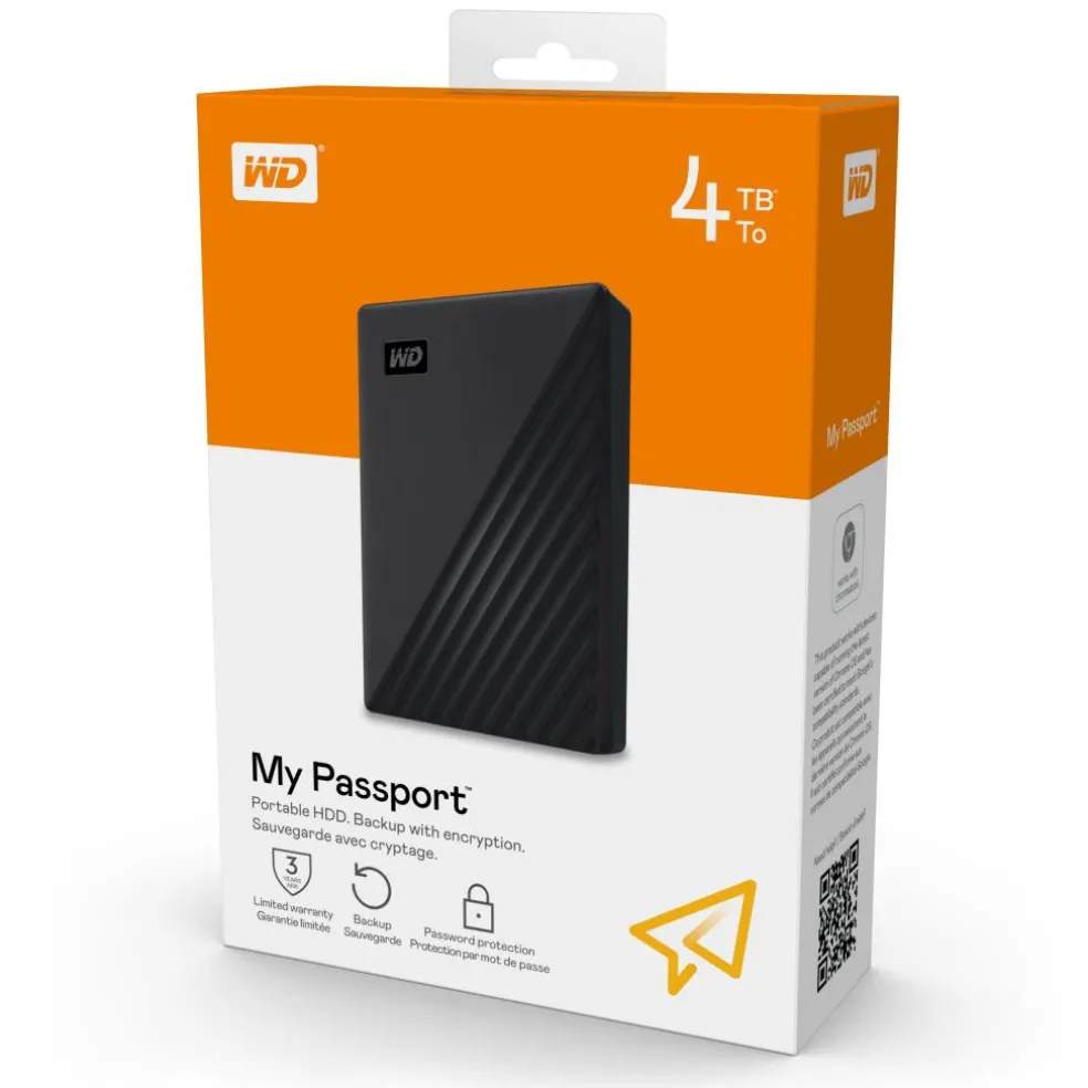 WD 5TB Portable Hard Drive WDBPKJ0050BBK-WESN