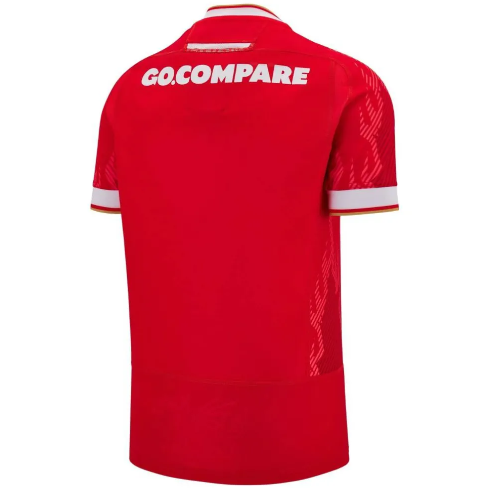 Welsh Rugby Union Authentic Home Shirt 2024 Adults