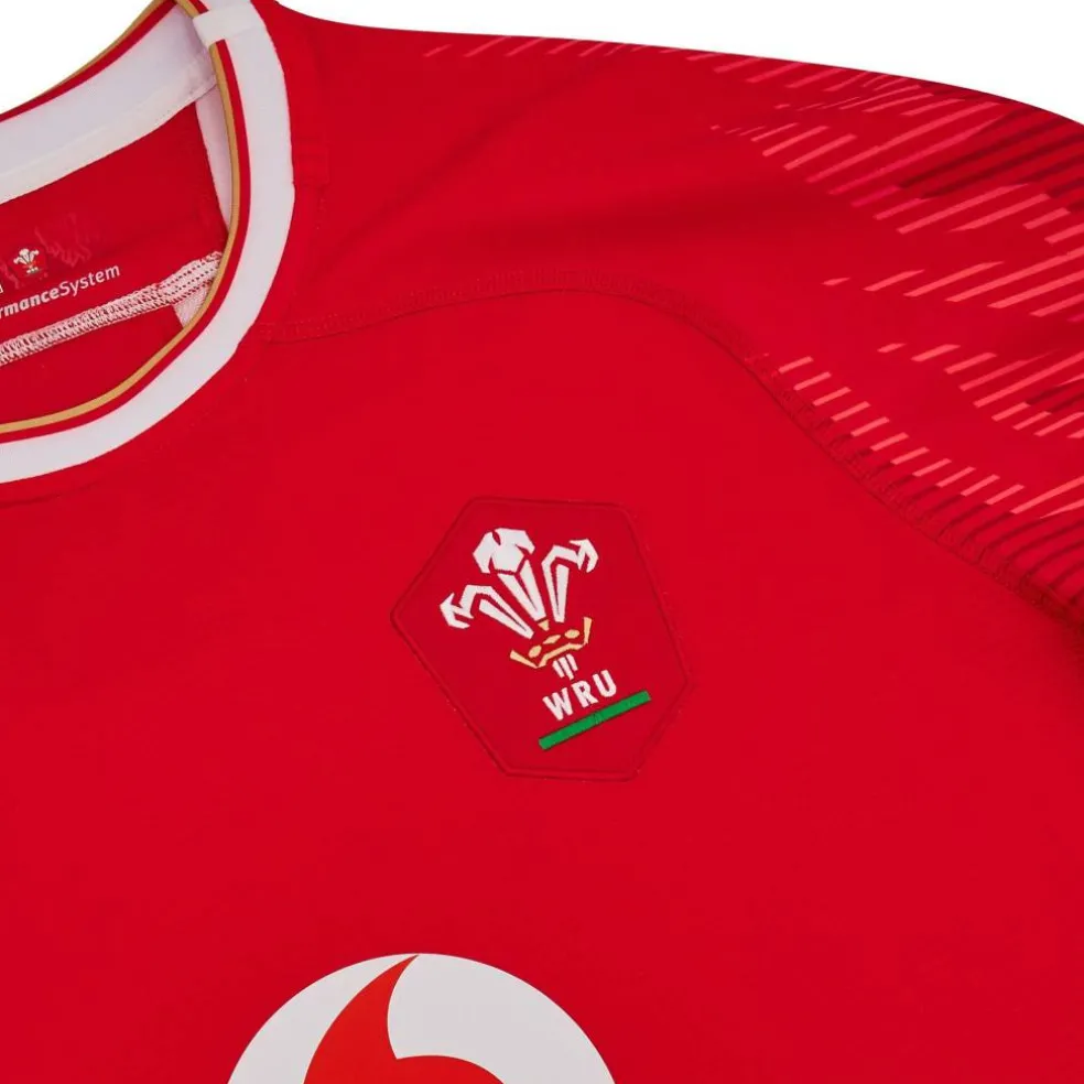 Welsh Rugby Union Authentic Home Shirt 2024 Adults