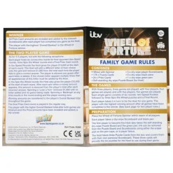 Wheel of Fortune Board Game