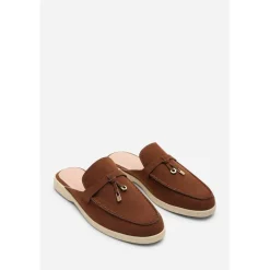 Where’s Flat Slip On Loafer With Tassel Detail