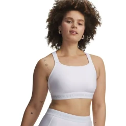 Womens HeatGear® Crossback High Impact Sports Bra