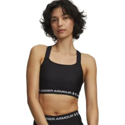 Womens HeatGear® Crossback High Impact Sports Bra