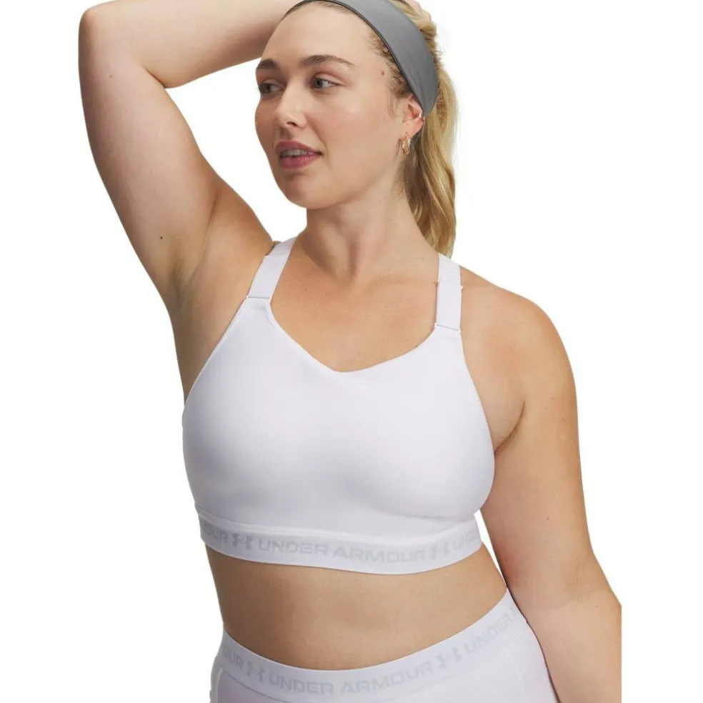 Womens HeatGear® Crossback High Impact Sports Bra