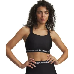 Womens HeatGear® Crossback High Impact Sports Bra