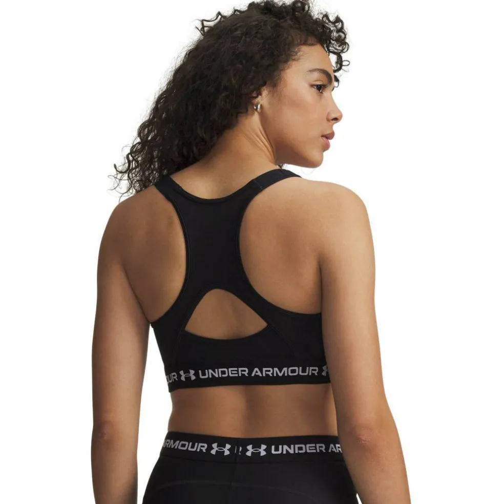 Womens HeatGear® Crossback High Impact Sports Bra