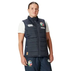 Women's Microlight British and Irish Lions 2025 Sleeveless Full Zip Gilet