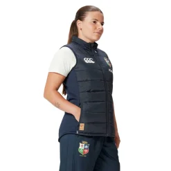 Women's Microlight British and Irish Lions 2025 Sleeveless Full Zip Gilet