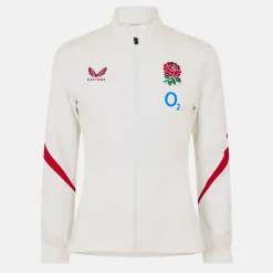 Women's Rose Anthem England Rugby 2025 Long Sleeve Slim Fit Jacket