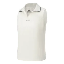 Women's Sleeveless Polo Neck Performance Vest