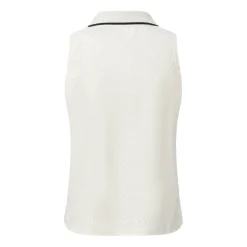 Women's Sleeveless Polo Neck Performance Vest