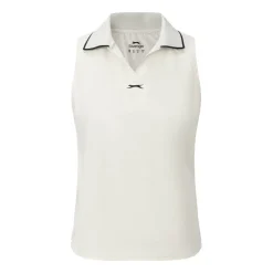 Women's Sleeveless Polo Neck Performance Vest