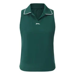 Women's Sleeveless Polo Neck Performance Vest