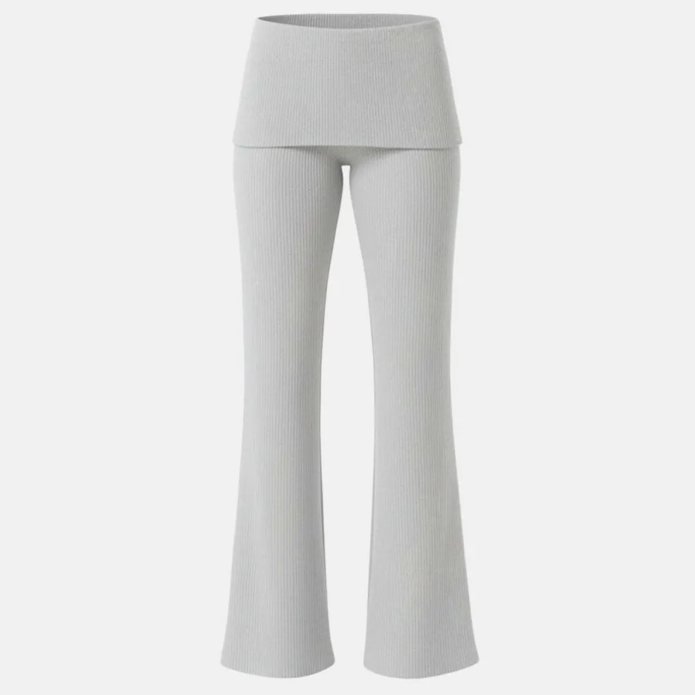 Women's Sophie Habboo Rib Flared Yoga Pants