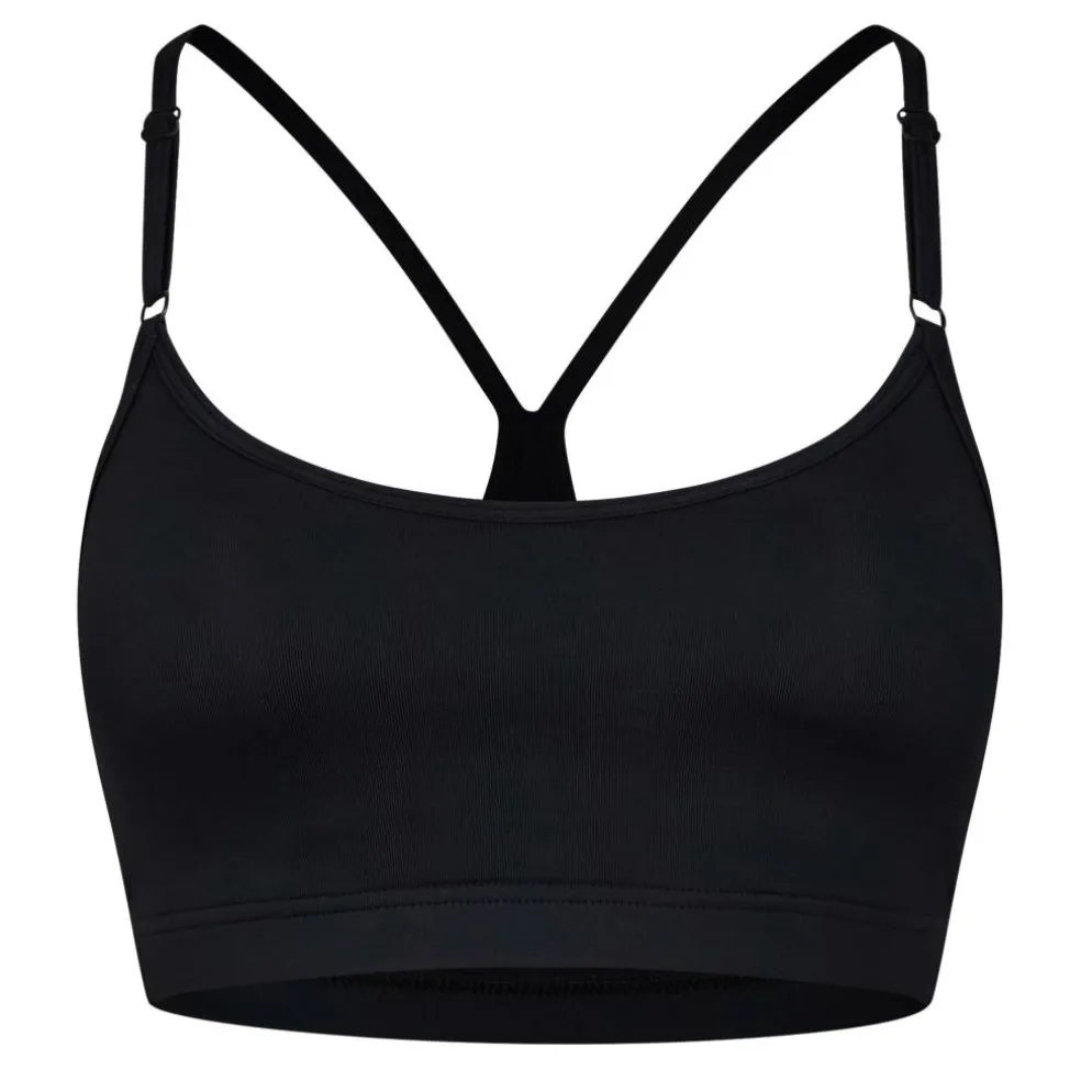 Women's Strappy Medium Impact Sports Bra