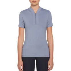 Women's Tonal Short-Sleeve Performance Polo