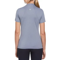 Women's Tonal Short-Sleeve Performance Polo
