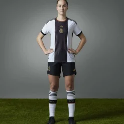 Womens adidas Germany Authentic Home Shirt 2022