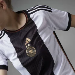 Womens adidas Germany Authentic Home Shirt 2022