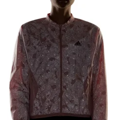 Women's Adidas Water Resistant Long Sleeve Performance Running Jacket