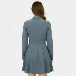 Women's A-Line Shirt Mini Dress