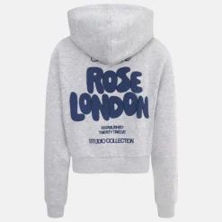 Women's All Love Cotton Long Sleeve Cropped Hoodie