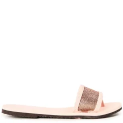Women's Angra Glitter Ballet Rose Flip Flops