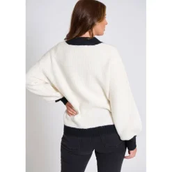 Women's Asymmetrical Button-Up Cardigan
