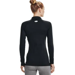 Women's Authentics Long-Sleeve Performance Mockneck Gym Top