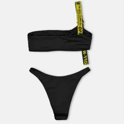 Women's Aysm Asymmetric Bikini Set
