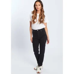 Women's BeYou Mom Straight Leg Jeans