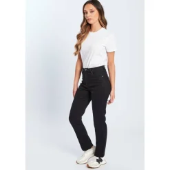 Women's BeYou Mom Straight Leg Jeans