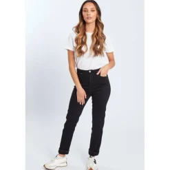 Women's BeYou Mom Straight Leg Jeans