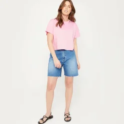 Women's Boxy Regular Fit T-Shirt