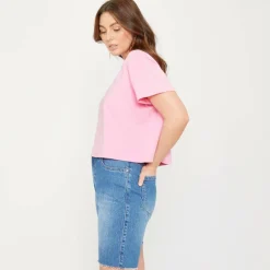 Women's Boxy Regular Fit T-Shirt