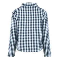 Women's Boxy Relaxed Fit Long Sleeve Pyjama Top