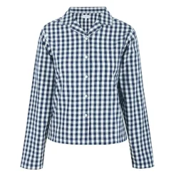 Women's Boxy Relaxed Fit Long Sleeve Pyjama Top