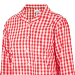 Women's Boxy Relaxed Fit Long Sleeve Pyjama Top