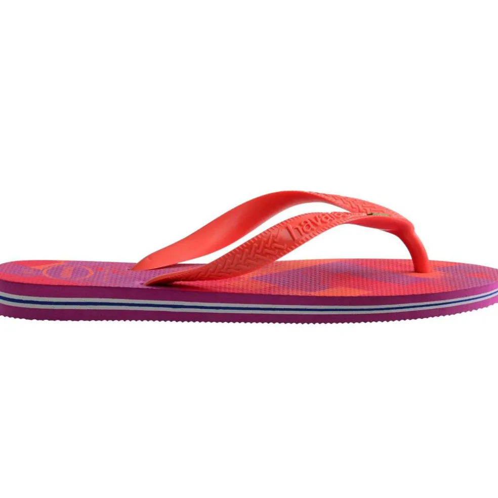 Women's Brasil Fresh Black Flip Flops