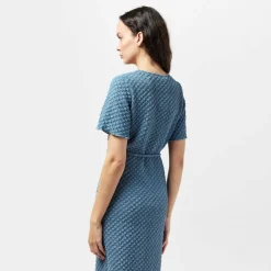 Women's Bubble V A-Line Dress
