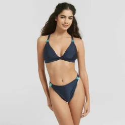 Women's BY Embellished Strap Swimwear Bikini Brief