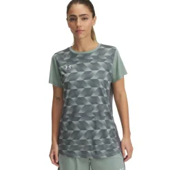 Women's Challenger Print Short-Sleeve Performance T-Shirt