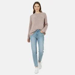 Women's Chenille Crew Neck Jumper