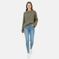 Women's Chenille Crew Neck Jumper