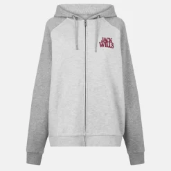 Women's Contrast Zip Hoodie